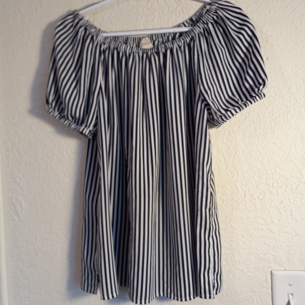 Chico's Capped Sleeve Blouse - Picture 1 of 7